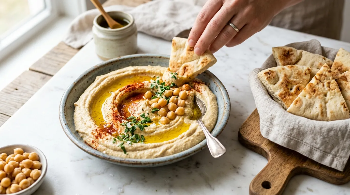 Hummus Caseiro Super Cremoso