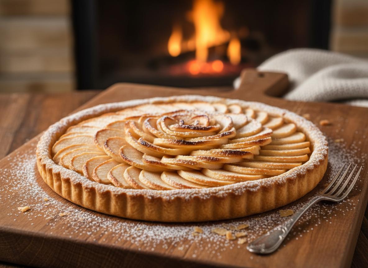 Tarte de Maçã Saudável Vegan